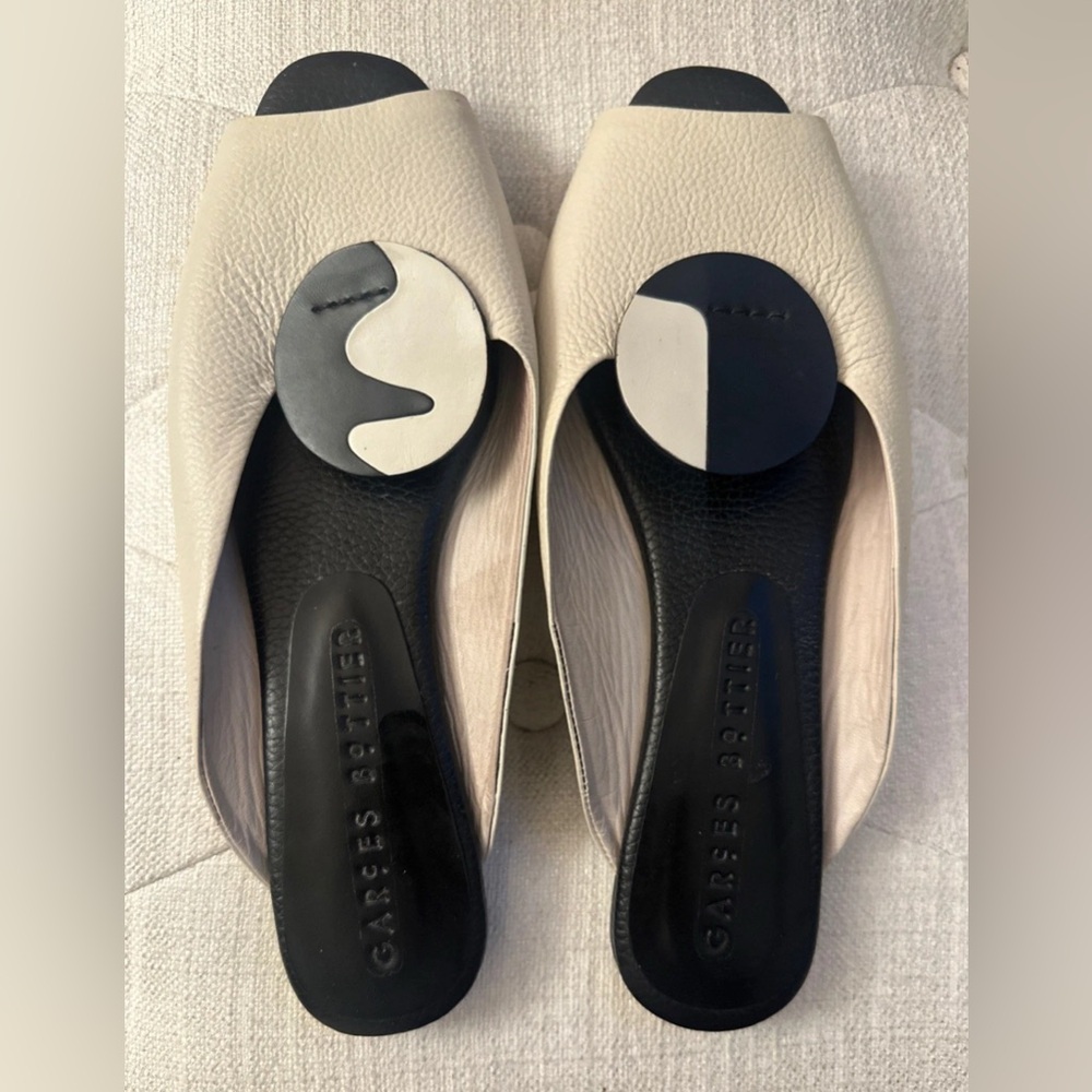 Garces Bottier Shoe Mule Size 7.5 Made In Italy